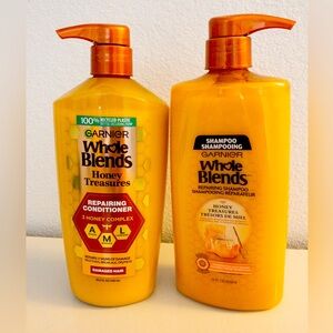 Garnier whole blends, honey treasures, shampoo and conditioner bundle, New